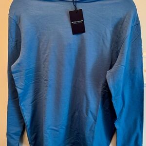 Peter Millar Blue Long Sleeve Shirt